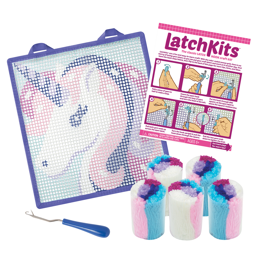 LatchKits™ Unicorn Latch Hook Kit