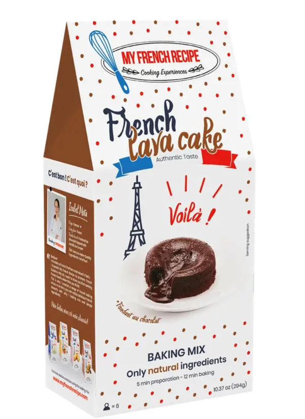 French Baking Mixes by My French Recipe Lava Cake