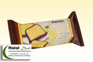 Schlünder Marzipan Cake Lemon Chocolate Covered