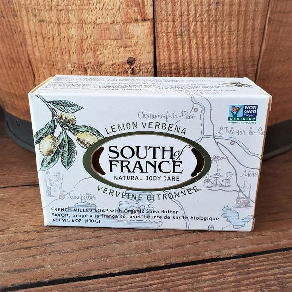 French Milled Soap Bar by South of France Lemon Verbena