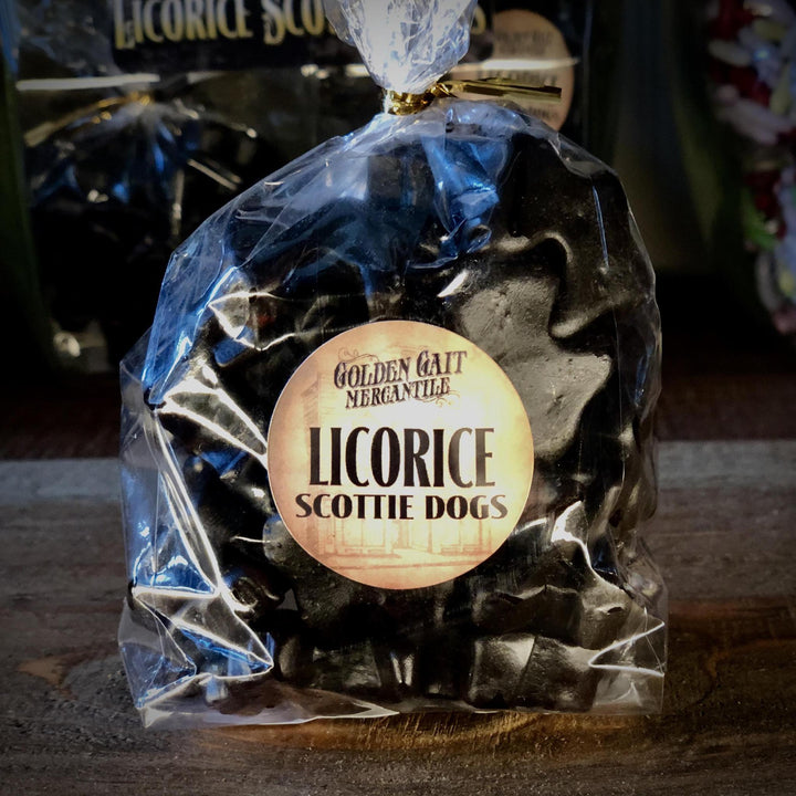 Licorice Scottie Dogs