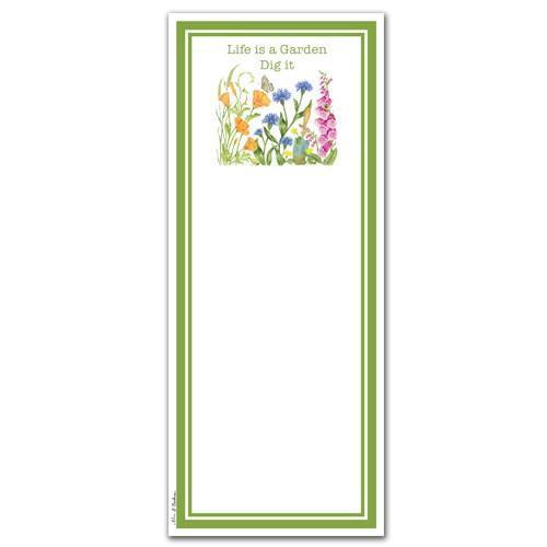 Life is A Garden Magnetic Note Pad