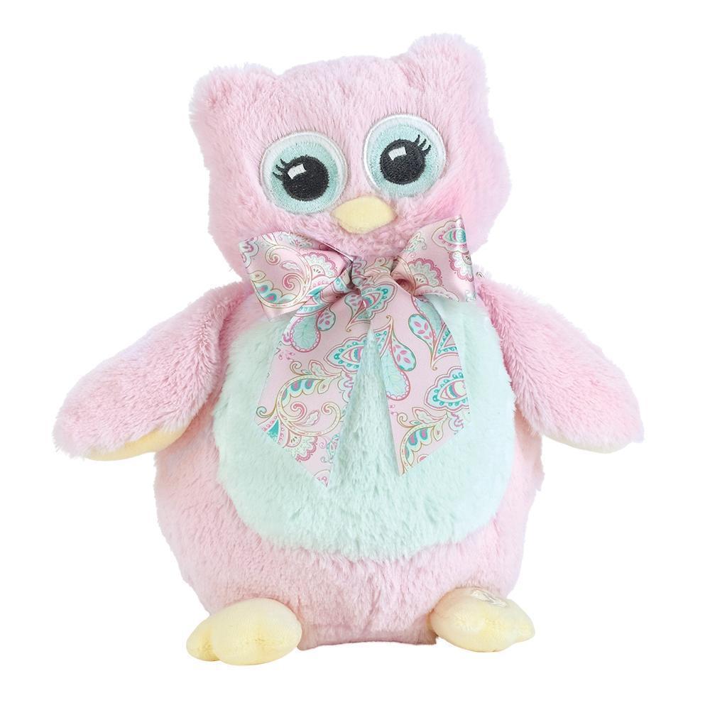 Lil' Hoots Pink Owl Musical Bank