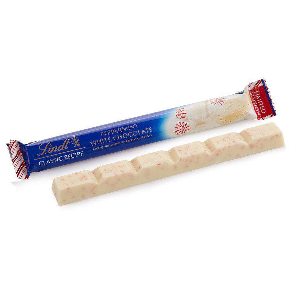 Lindt Peppermint White Chocolate Stick