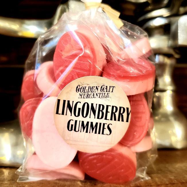 Lingonberry Oval Gummies by the Golden Gait Mercantile