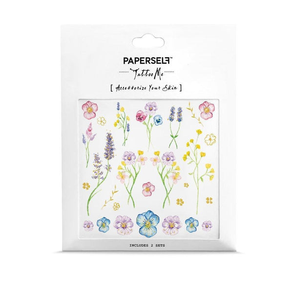 Colorful Temporary Tattoo's - Skin Accessories Little Garden