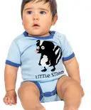 Little Stinker Infant Creeper Onesie | Blue
