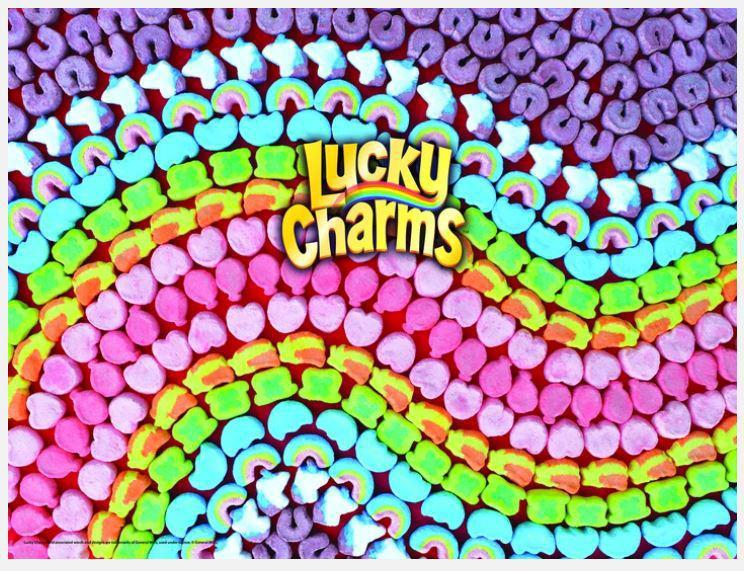 Lucky Charms 550 Piece Jigsaw Puzzle by White Mountain Puzzle