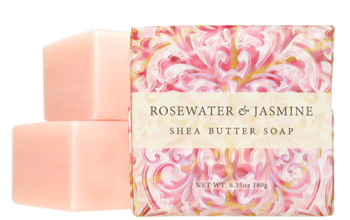 Luxurious Bar Soap | Rosewater & Jasmine
