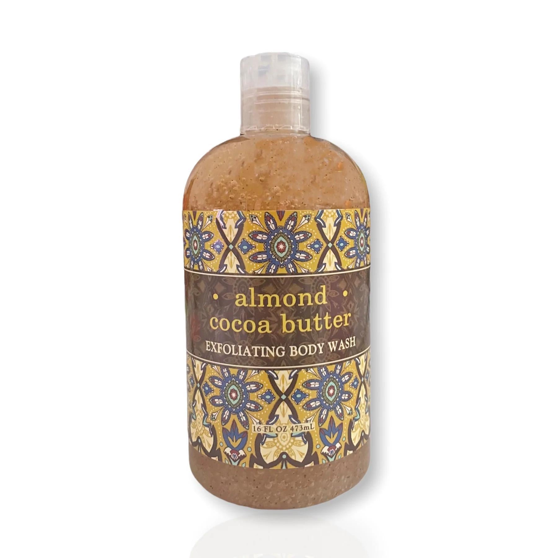 Luxurious Exfoliating Body Wash | Almond Cocoa Butter