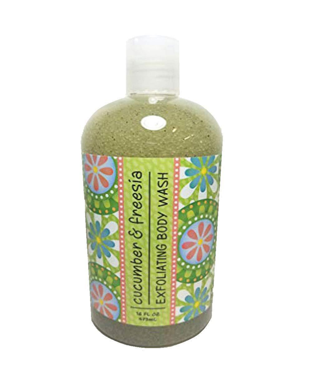 Luxurious Exfoliating Body Wash | Cucumber & Freesia