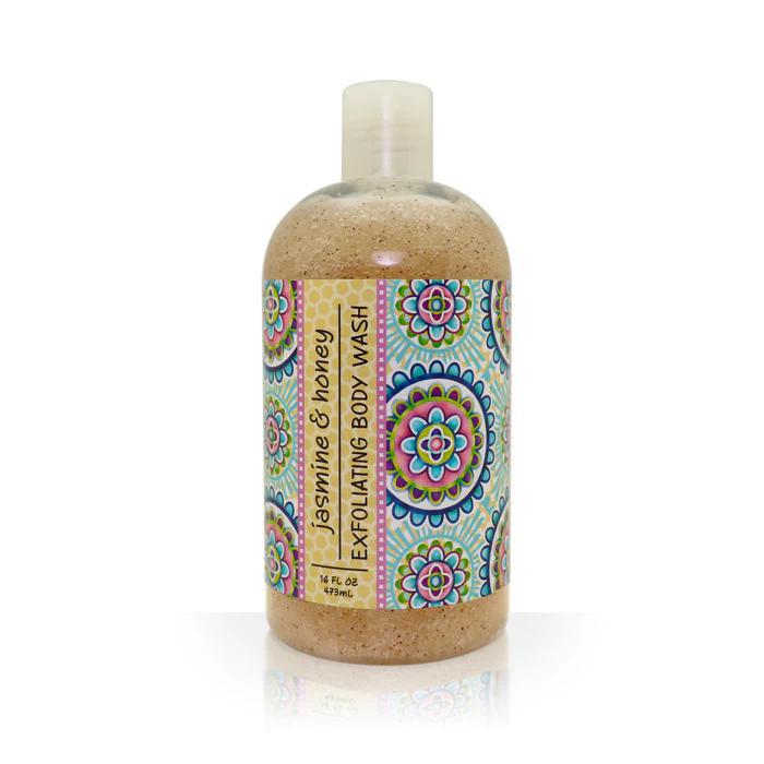 Luxurious Exfoliating Body Wash | Jasmine & Honey