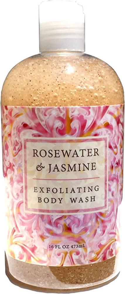 Luxurious Exfoliating Body Wash | Rosewater Jasmine