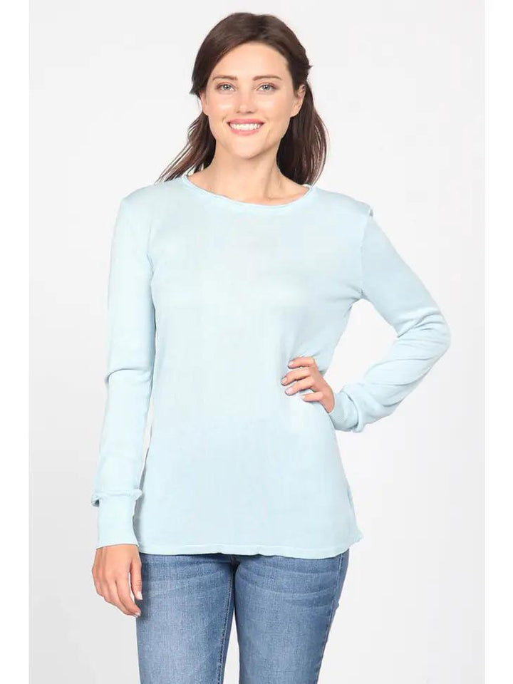 M. Rena | Long Sleeve Criss-Cross Tunic