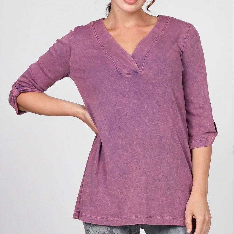 M. Rena | The Daily Knit Tunic | Lilac