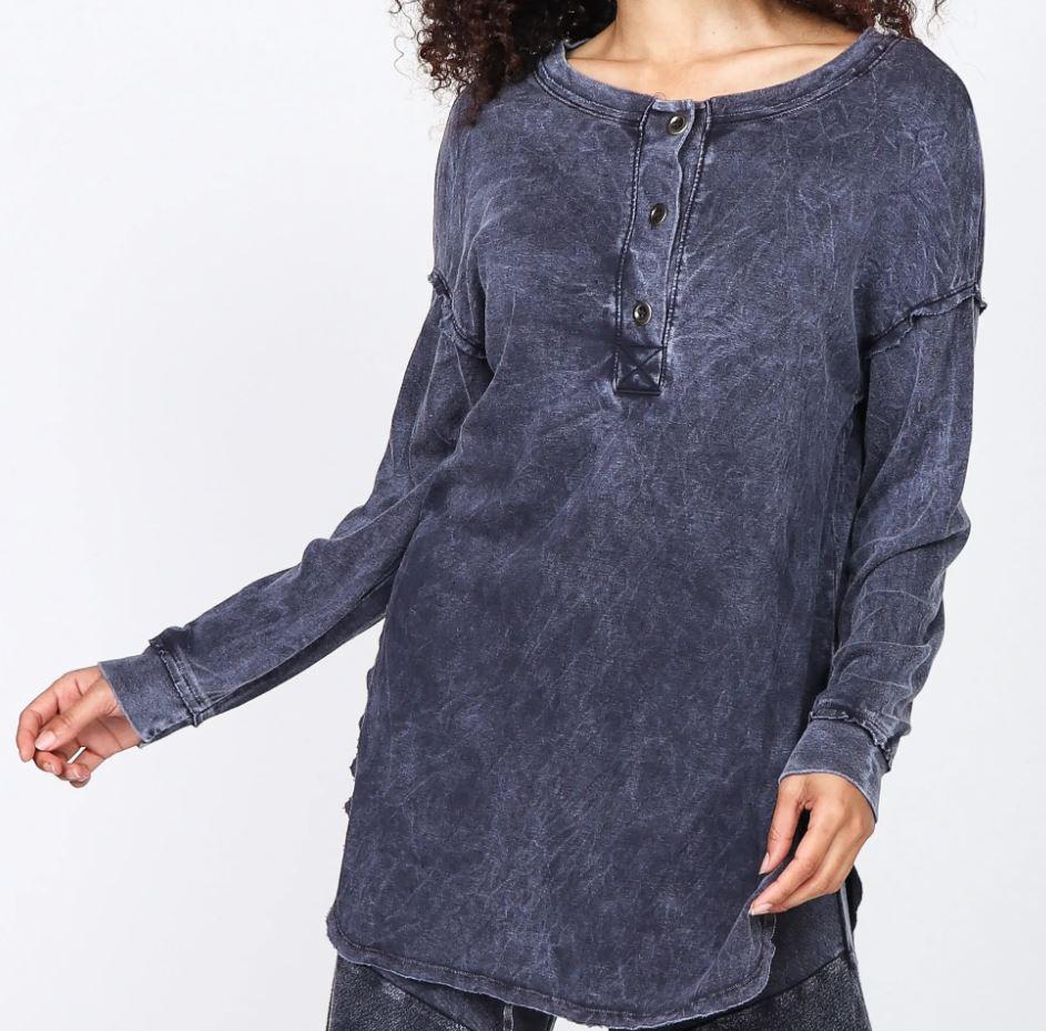 M. Rena | The Ultimate Lounge Tunic | Obsidian