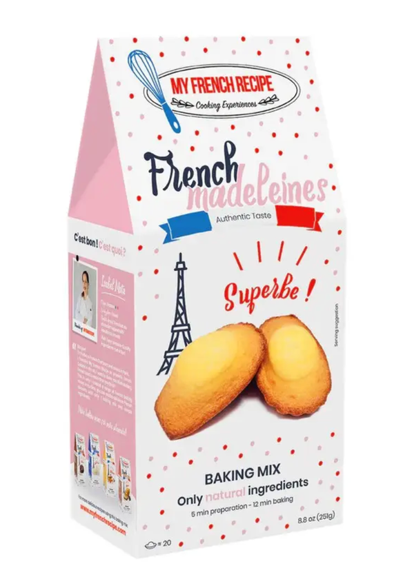 French Baking Mixes by My French Recipe Madeleines