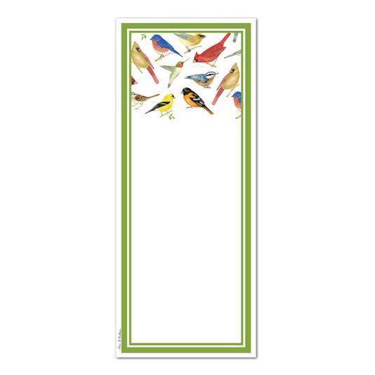 Magnetic Note Pad | Birds