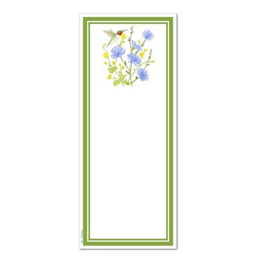 Magnetic Note Pad | Periwinkle & Hummingbird