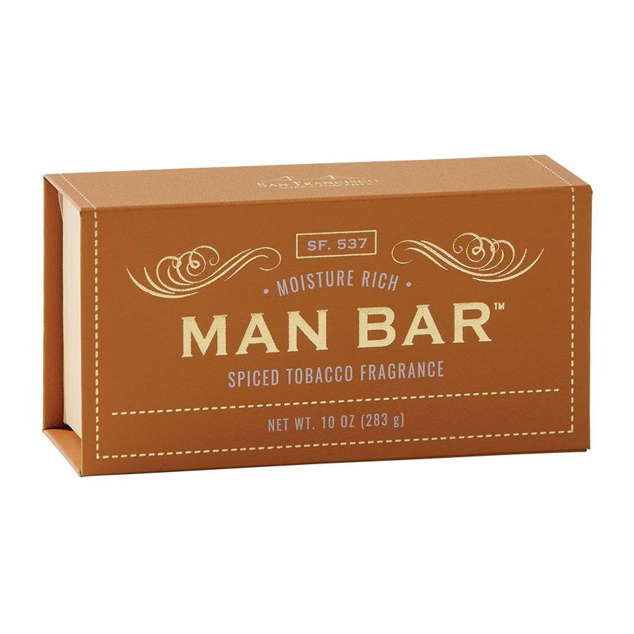 Man Bar Exfoliating Soap | Spiced Tobacco