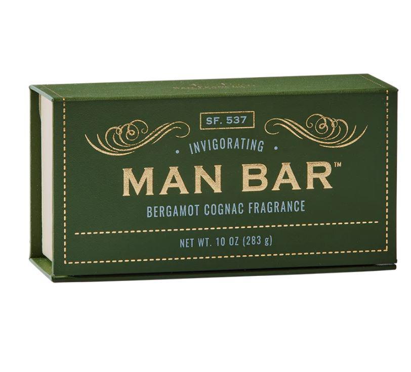 Man Bar™ Soap | Invigorating Bergamot Cognac