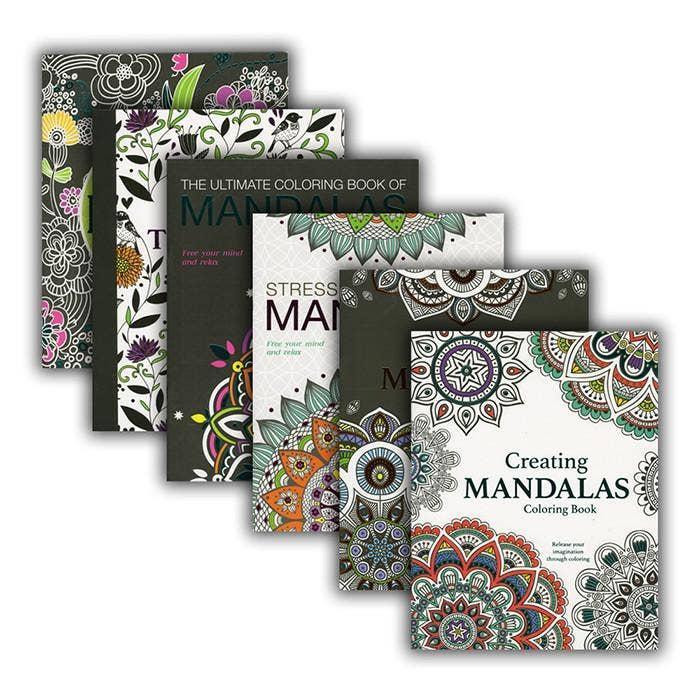 Mandala Coloring Books For Adults & Kids