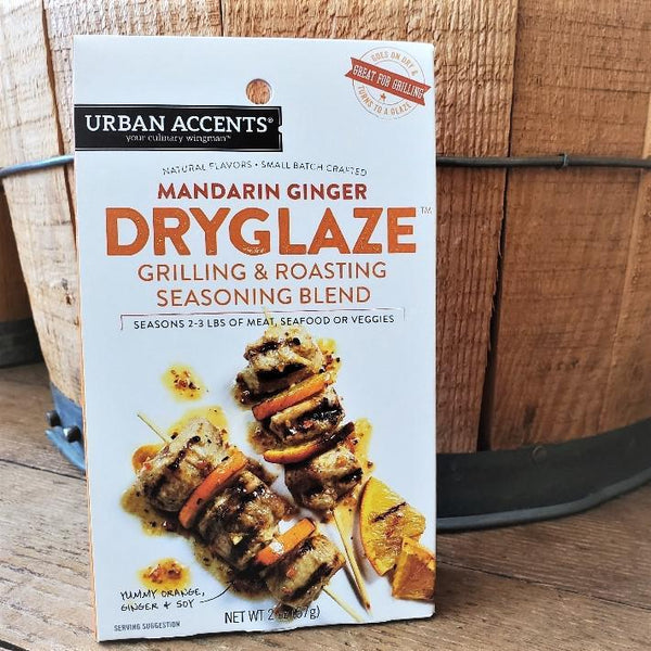 Dry Glaze Grilling & Roasting Seasoning Blends by Urban Accents Mandarin Ginger