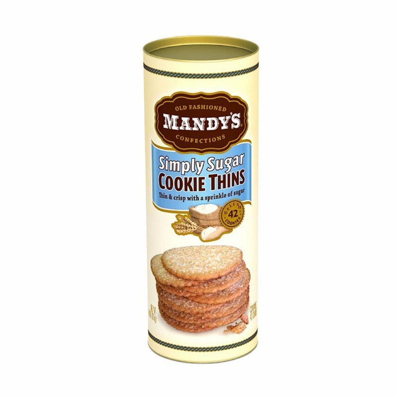 Mandy's Cookie Thins | Classic Sugar