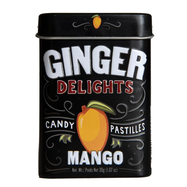 Clawhammer Ginger Delights Candy Pastilles Mango