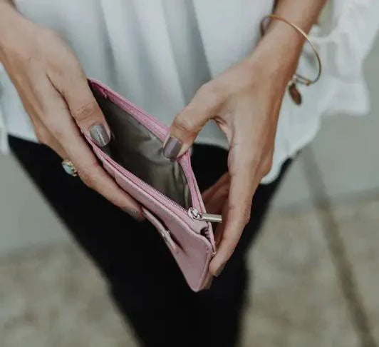 Marie Credit Card Sleeve | Red
