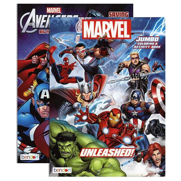 Marvel Avengers Coloring Books For Adults & Kids