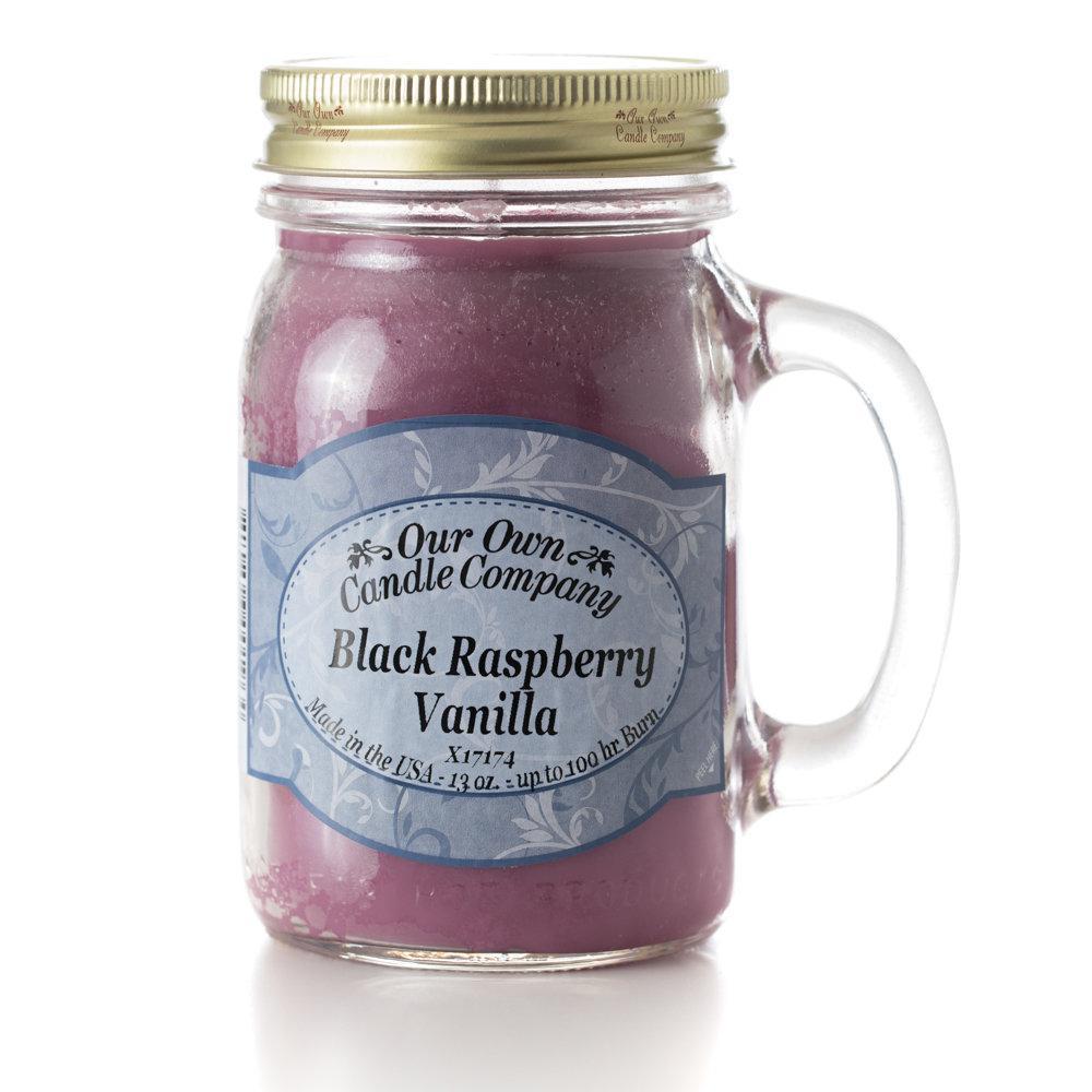 Mason Jar Candle | Black Raspberry Vanilla