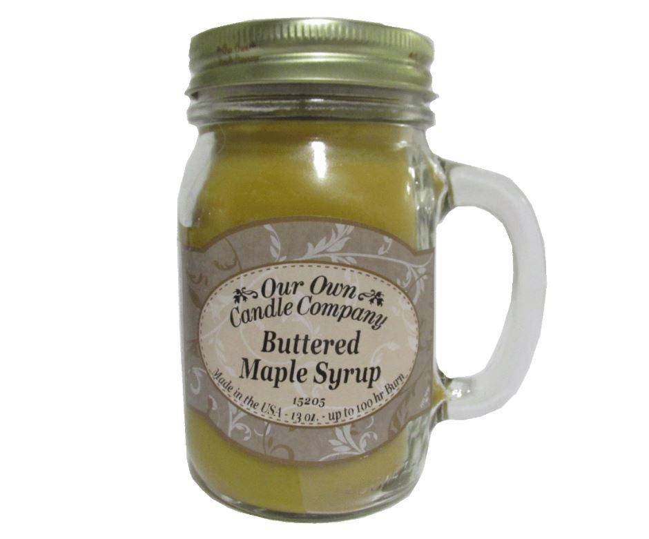 Mason Jar Candle | Buttered Maple Syrup