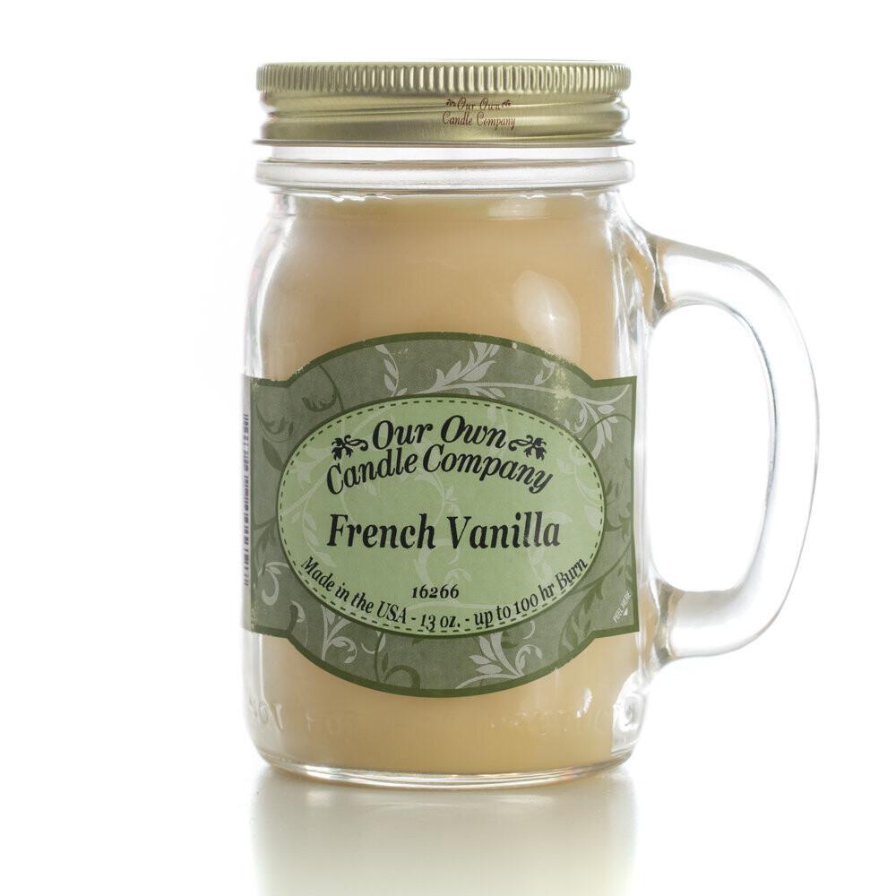 Mason Jar Candle | French Vanilla