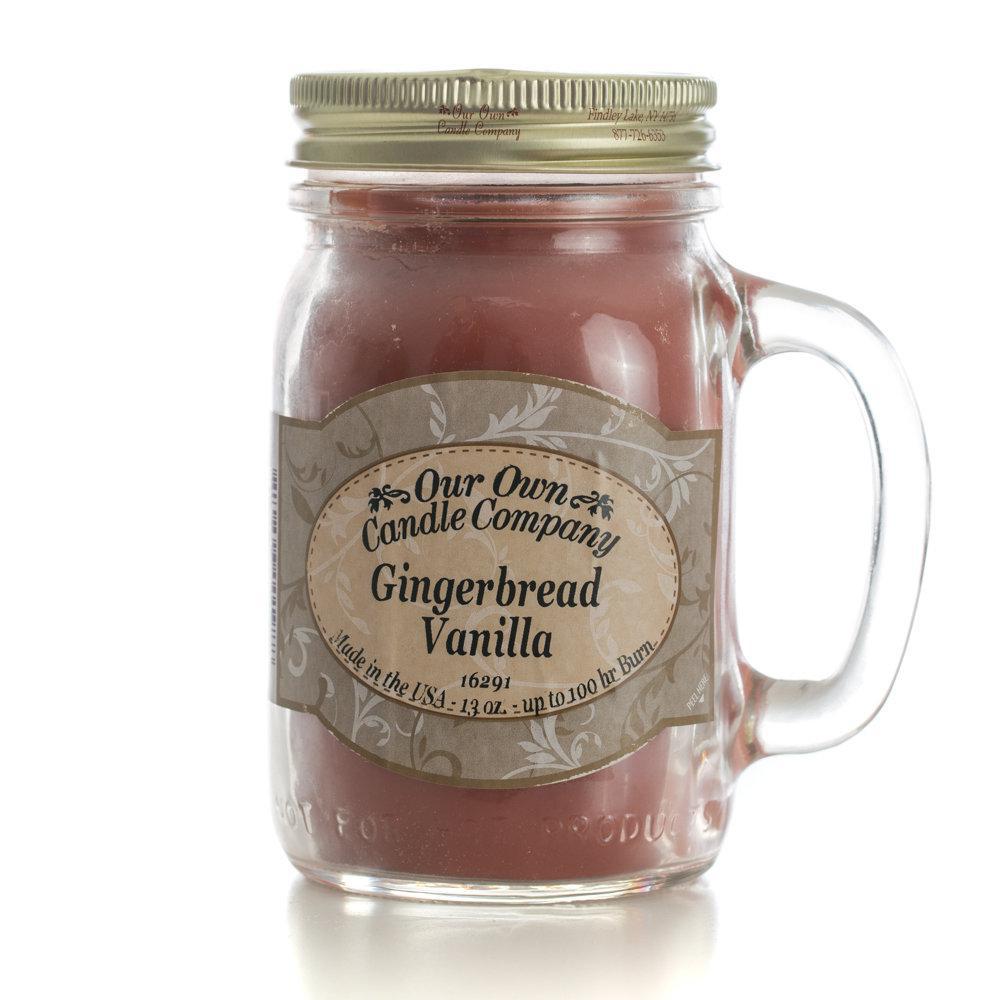 Mason Jar Candle | Gingerbread Vanilla