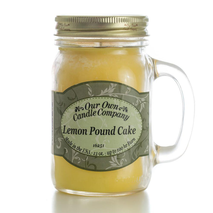 Mason Jar Candle | Lemon Pound Cake