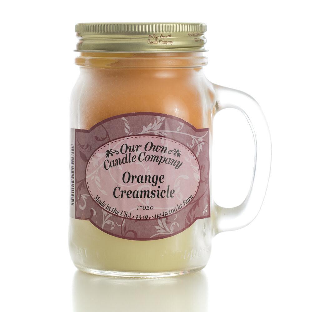 Mason Jar Candle | Orange Creamsicle