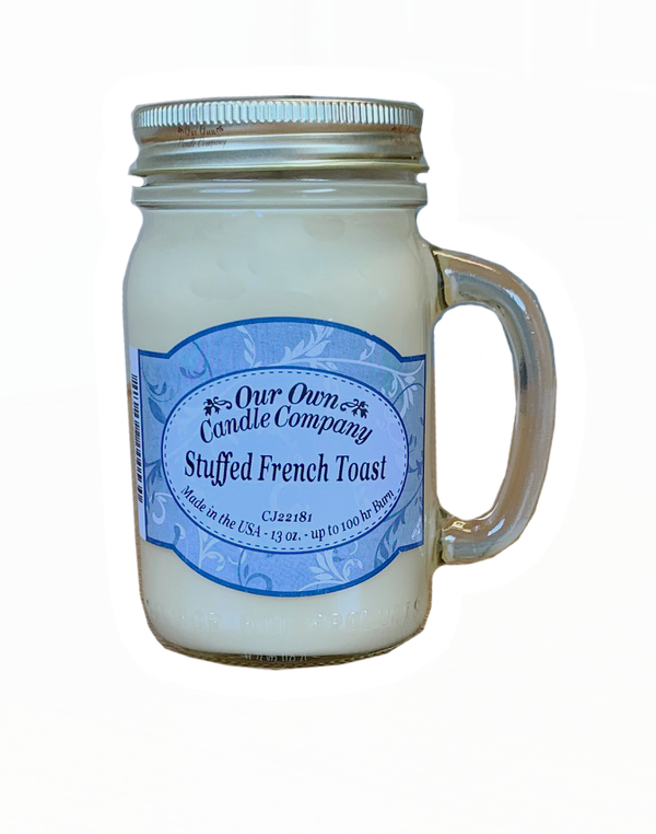 Mason Jar Candle | Stuffed French Toast