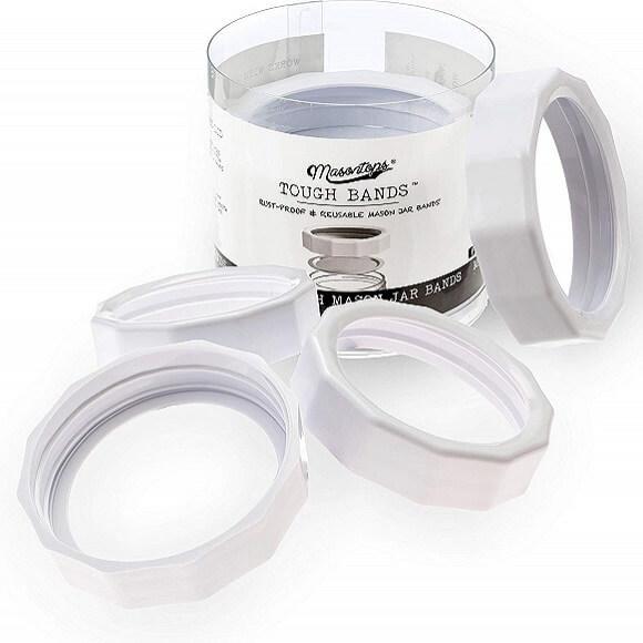 Masontops Tough Bands Durable Multi-Use Lids | Regular Mouth