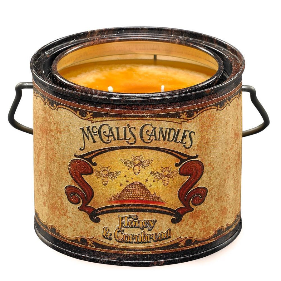 McCall's Candle Vintage Double Wick Candle Honey and Cornbread