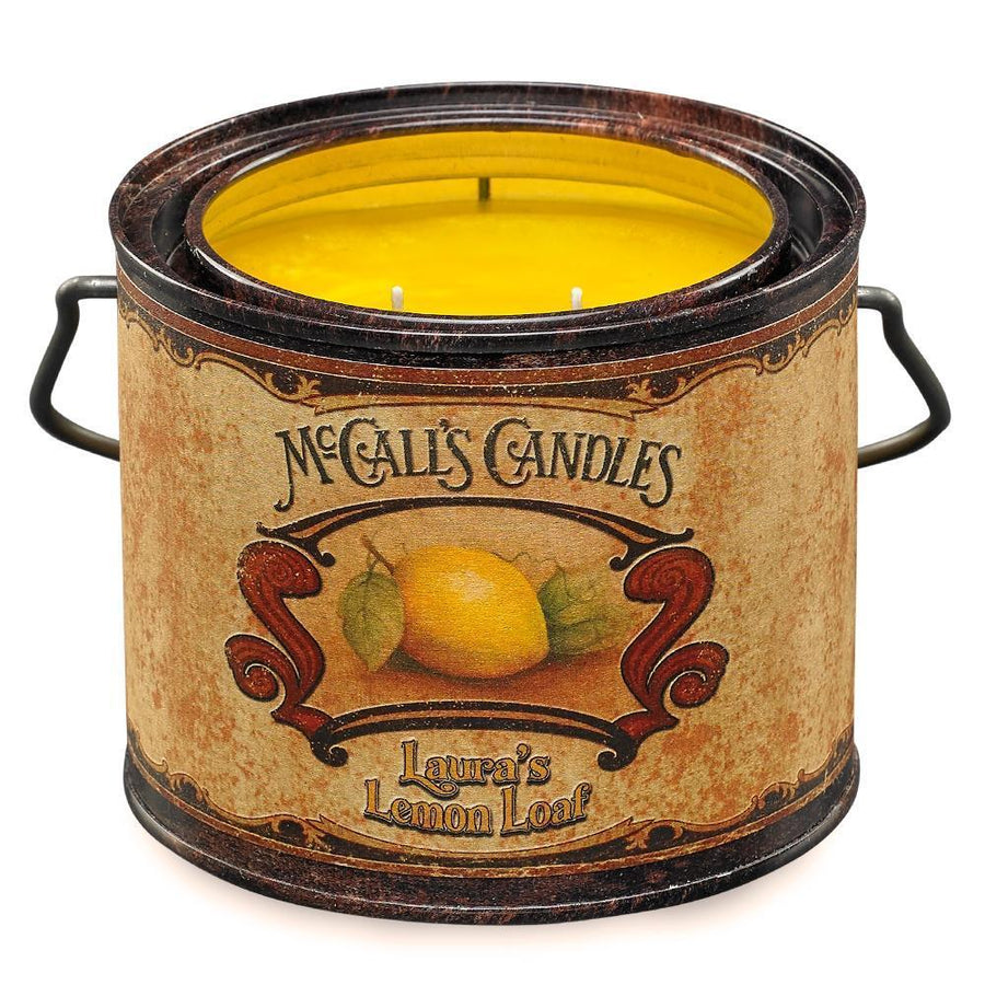 McCall's Candle Vintage Tin Candle Lemon Loaf