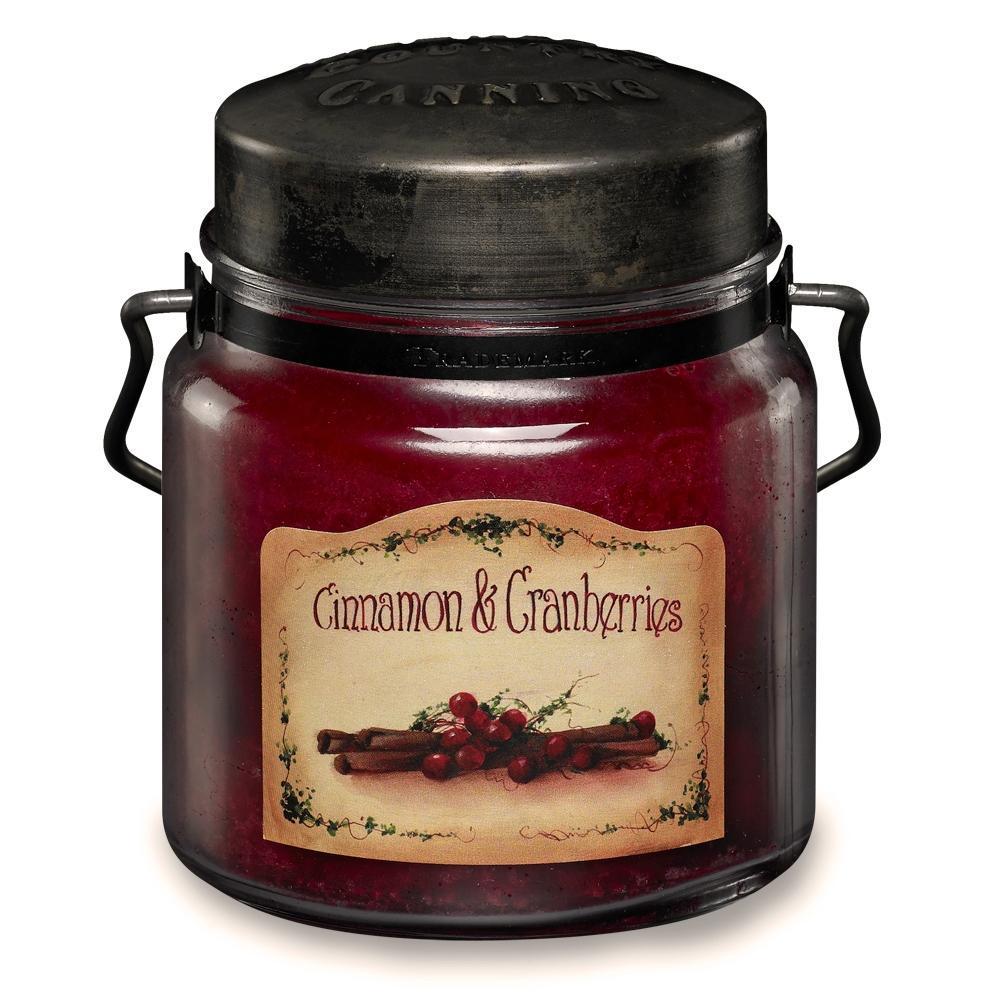 McCall's Classic Jar Candle Cinnamon Cranberries