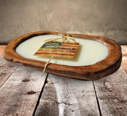 McCall's Rustic Bread Bowl Candle | Hot Buttered Rum