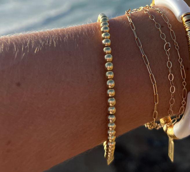 Meghan Bo Designs | 4MM Gold Fill Bracelet