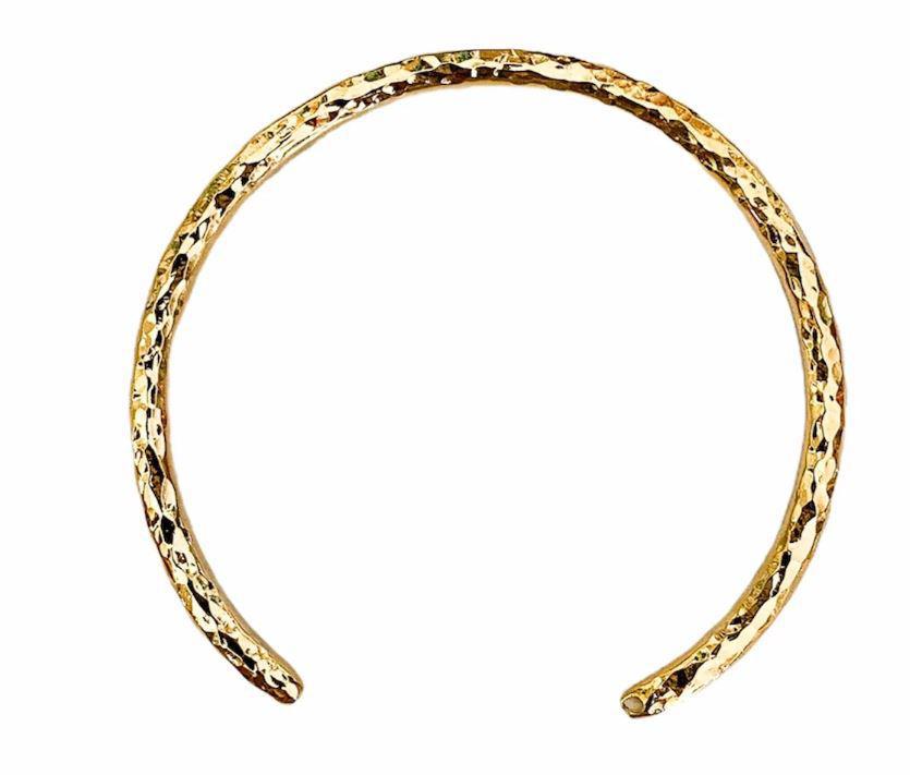Meghan Bo Designs |Hammered Cuff Bracelet