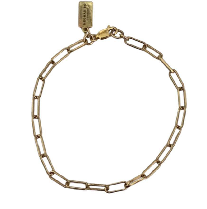 Meghan Bo Designs | Linx Paperclip Bracelet