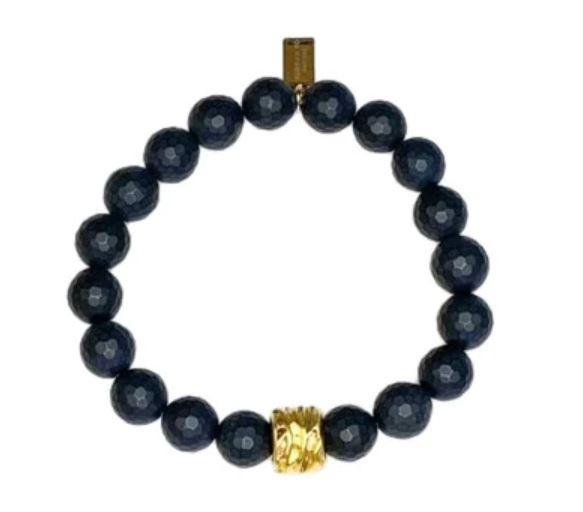 Meghan Bo Designs |Matte Black Bracelet