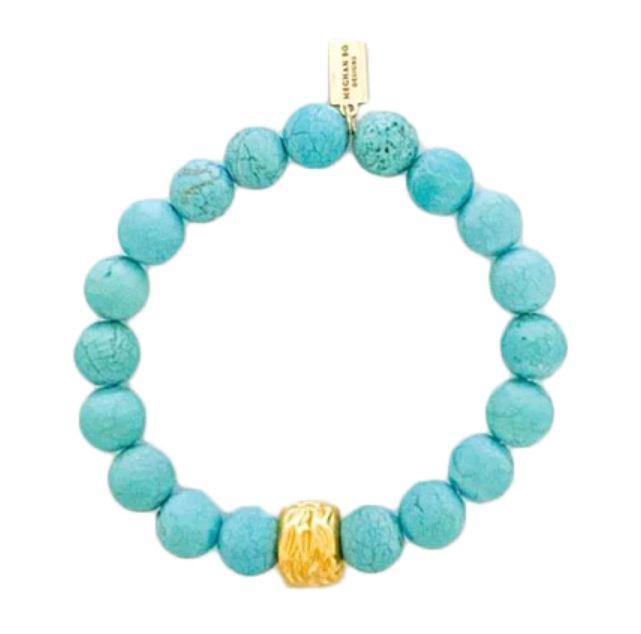 Meghan Bo Designs |Matte Turquoise Bracelet