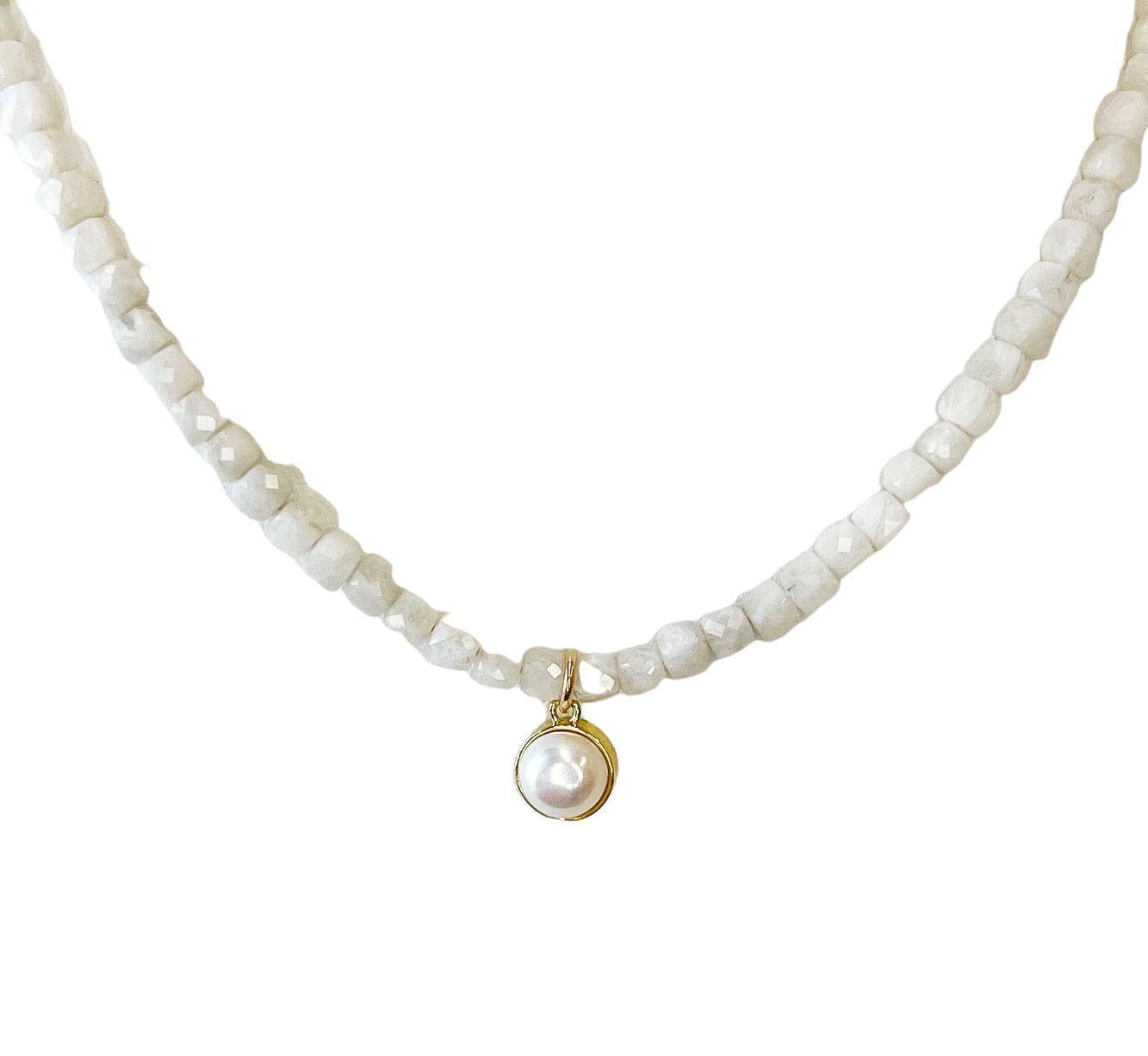 Meghan Bo Designs | Moonstone Necklace