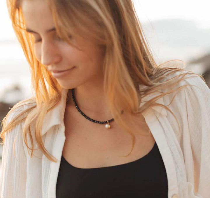 Meghan Bo Designs | Obsidian Necklace